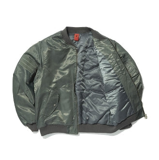 オベルー(OVERR) TOME.5 INCISION SHIRRING GRAY MA-1