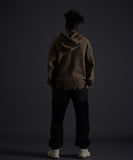 オベルー(OVERR) TOME.5 BROWN HOODIE KNIT