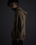 オベルー(OVERR) TOME.5 BROWN HOODIE KNIT