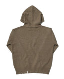 オベルー(OVERR) TOME.5 BROWN HOODIE KNIT