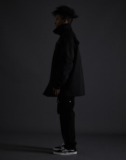オベルー(OVERR) TOME.5 VISITORS BLACK FIELD JACKET