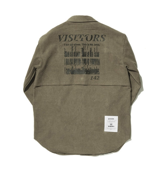 オベルー(OVERR) TOME.5 VISITORS BEIGE SHIRTS