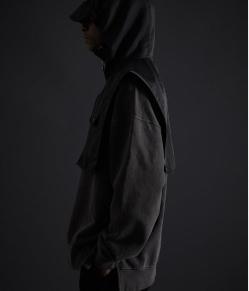 オベルー(OVERR) TOME.5 TECHWEAR GRAY HOODIE CAP