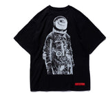 オベルー(OVERR) ESSAY.4 SPACE MAN BLACK TEE