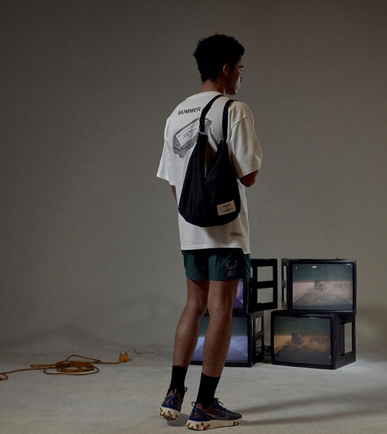 オベルー(OVERR) ESSAY.4 MODULE WHITE TEE