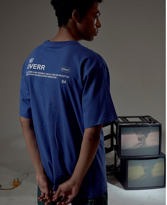 オベルー(OVERR) ESSAY.4 WITH BLUE TEE