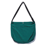 オベルー(OVERR) ESSAY.4 LOGO CROSS BAG GREEN