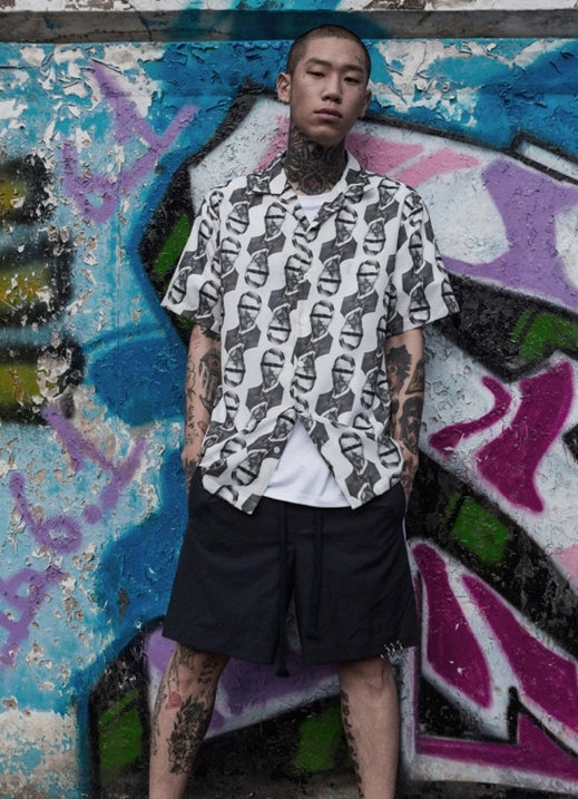 オベルー(OVERR) ESSAY.1 THREE RING NAVY SHORT PANTS