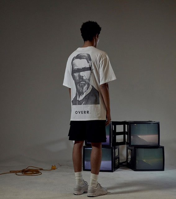 オベルー(OVERR) ESSAY.1 INFLUENCE WHITE TEE