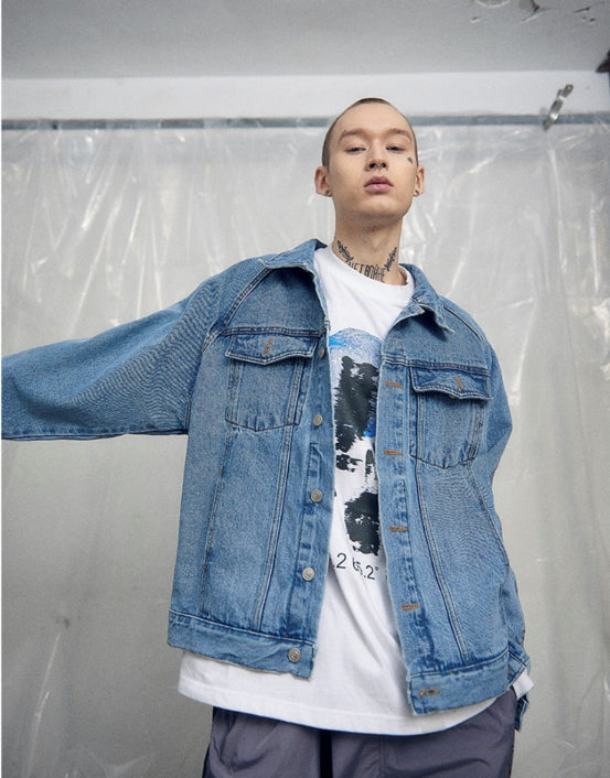 オベルー(OVERR) 19SS 2.7K BLUE WASHING DENIM JACKET
