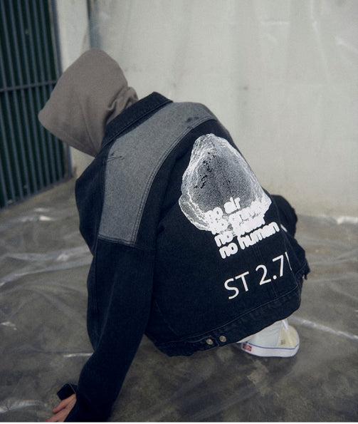 オベルー(OVERR) 19SS 2.7K BLACK WASHING DENIM JACKET