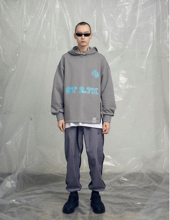 オベルー(OVERR) 19SS ZIPPER GRAY HOODIE