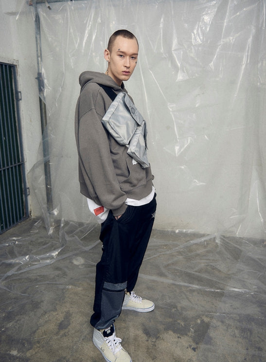 オベルー(OVERR) 19SS PRAYER GRAY HOODIE