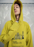 オベルー(OVERR) 19SS UNBALANCE LIME HOODIE