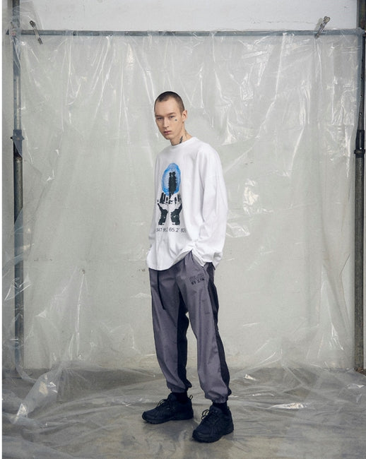 オベルー(OVERR) 19SS PRAYER WHITE L/S TEE