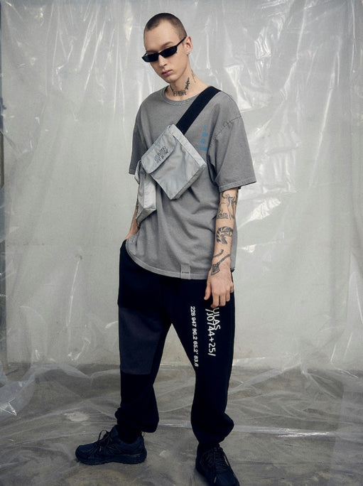 オベルー(OVERR) 19SS PIGMENT GRAY HUMAN TEE