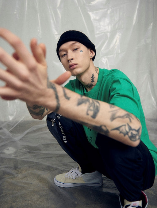 オベルー(OVERR) 19SS MISSILE GREEN TEE