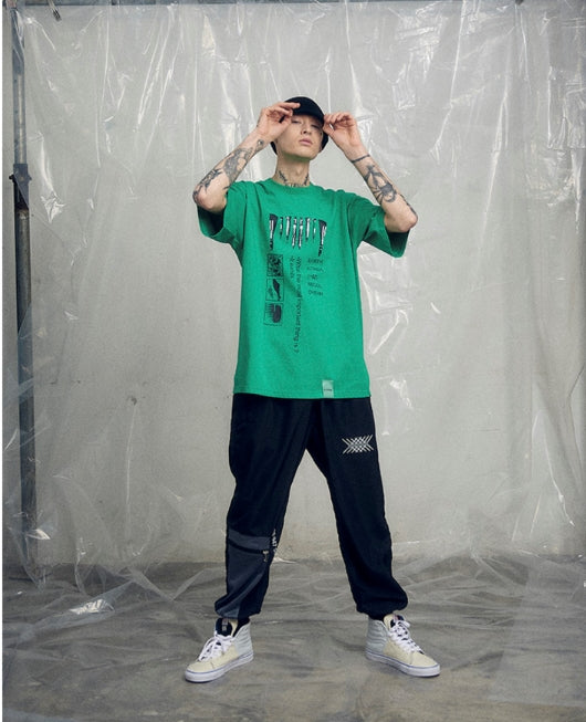 オベルー(OVERR) 19SS MISSILE GREEN TEE