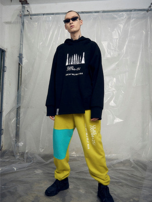 オベルー(OVERR) 19SS ZIPPER LIME JOGGER PANTS