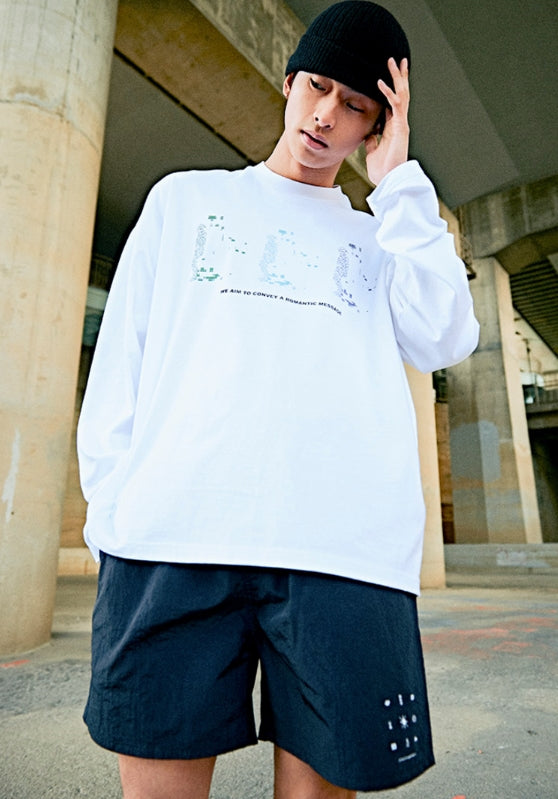 オベルー(OVERR) 19SU PEOPLE WHITE L/S TEE