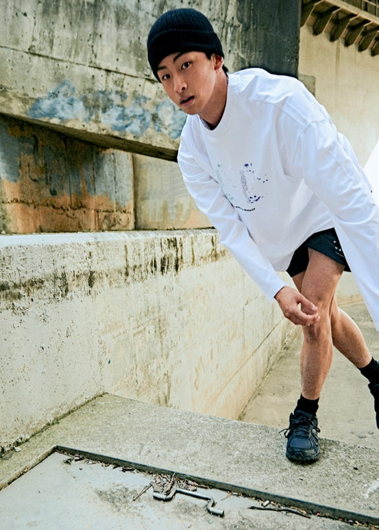 オベルー(OVERR) 19SU PEOPLE WHITE L/S TEE