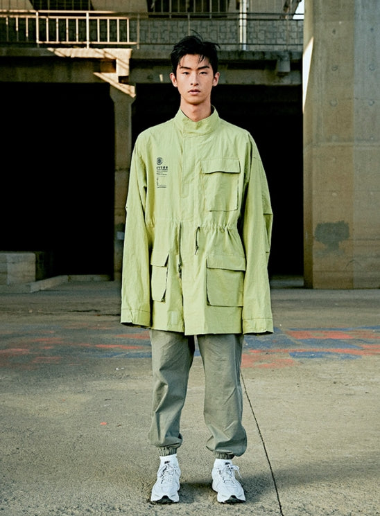 オベルー(OVERR) 19SU INFIGURE YELLOWGREEN FIELD JACKET