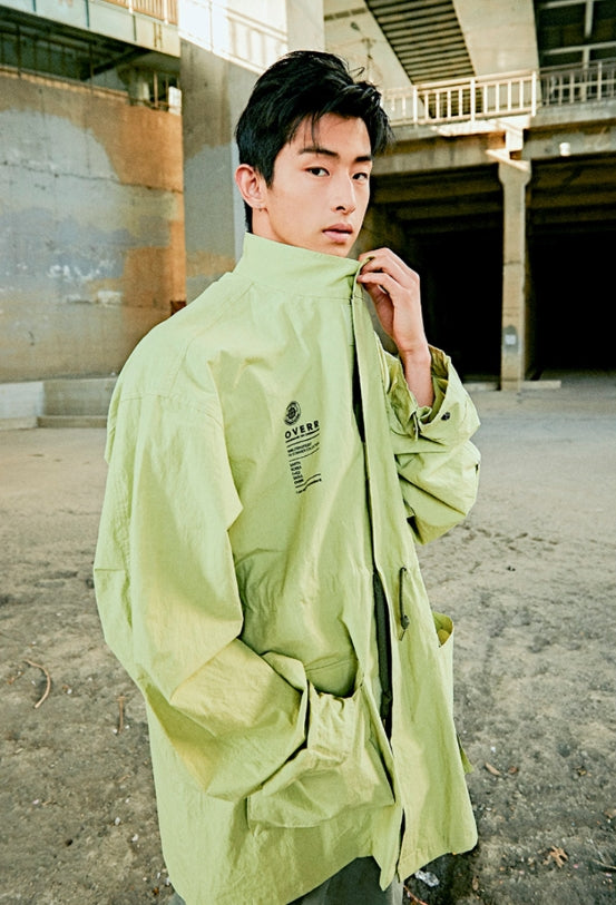 オベルー(OVERR) 19SU INFIGURE YELLOWGREEN FIELD JACKET