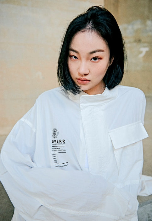 オベルー(OVERR) 19SU INFIGURE WHITE FIELD JACKET