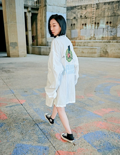 オベルー(OVERR) 19SU INFIGURE WHITE FIELD JACKET