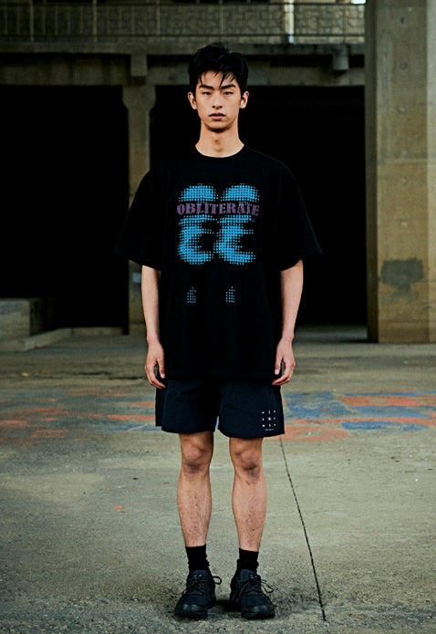 オベルー(OVERR) 19SU DOT BLACK TEE