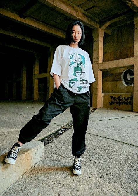 オベルー(OVERR) 19SU BLACK JOGGER PANTS