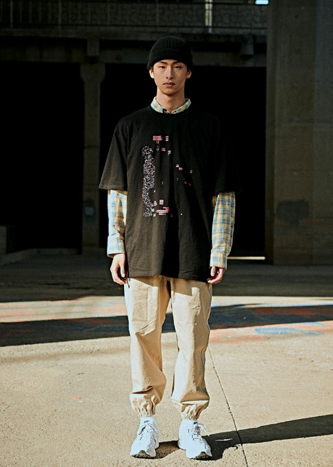 オベルー(OVERR) 19SU BEIGE JOGGER PANTS