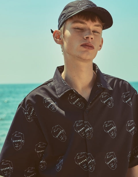 オベルー(OVERR) 18SU SENANCOUR BLACK BALLCAP