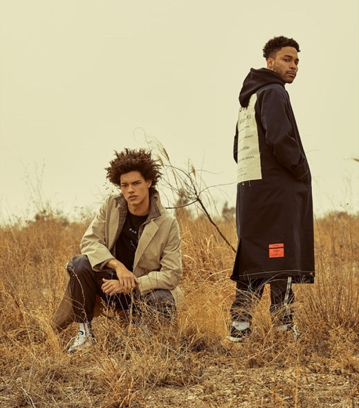 オベルー(OVERR) 18SS POSTCARD BLACK COAT