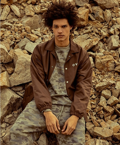 オベルー(OVERR) 18SS BROWN COACH JACKET