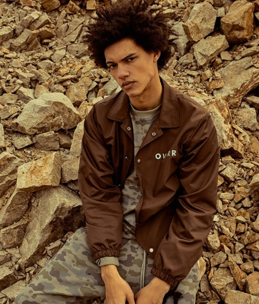 オベルー(OVERR) 18SS BROWN COACH JACKET