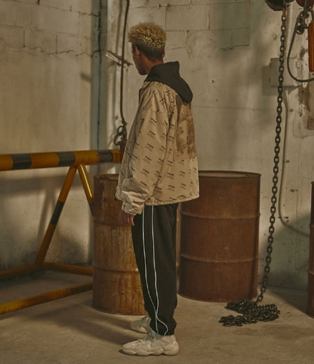 オベルー(OVERR) 18FW PATTERN BEIGE JACKET