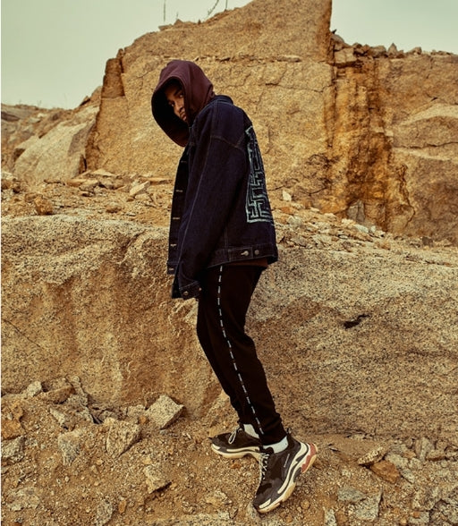 オベルー(OVERR) 18SS MAZE WASHING DENIM JACKET