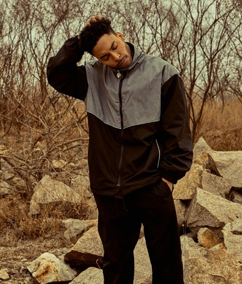 オベルー(OVERR) 18SS INCISION BLACK JACKET