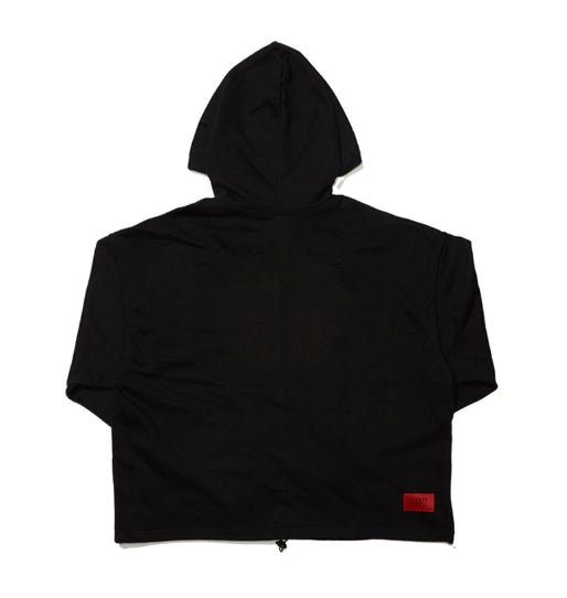 オベルー(OVERR) 18FW STOPPER BLACK HOODIE