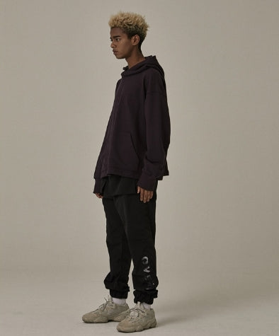 オベルー(OVERR) 18FW STOPPER PURPLE HOODIE