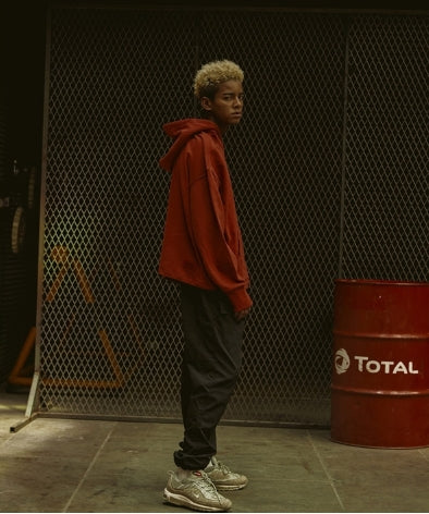 オベルー(OVERR) 18FW STOPPER ORANGE HOODIE