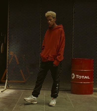 オベルー(OVERR) 18FW STOPPER ORANGE HOODIE