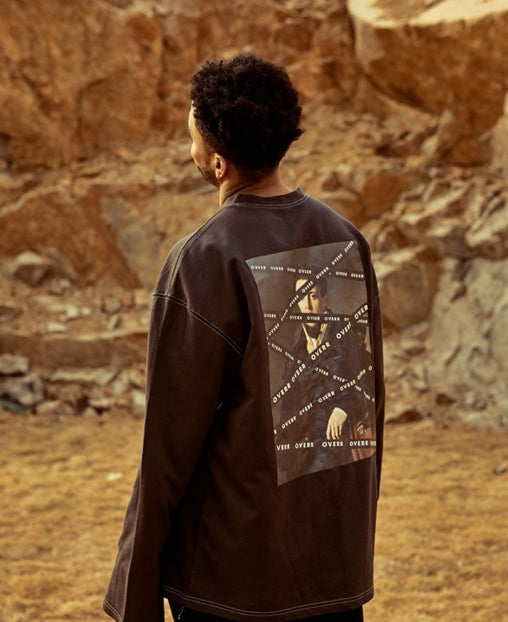 オベルー(OVERR) 18SS STITCH GRAY L/S TEE