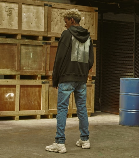 オベルー(OVERR) 18FW SUBTERRANEAN BLACK HOODIE