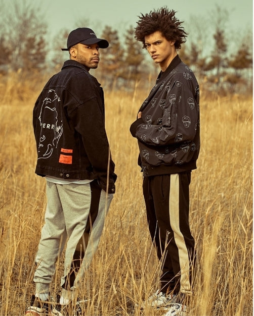 オベルー(OVERR) 18SS BLACK SCHEME PANTS