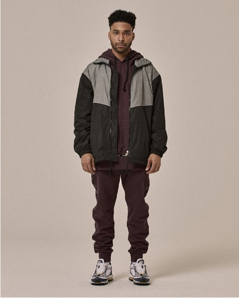 オベルー(OVERR) 18SS LOGO TAPING PURPLE PANTS