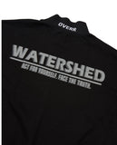 オベルー(OVERR) 18FW WATERSHED HALF BLACK SWEATSHIRTS