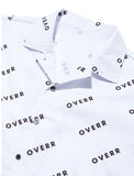 オベルー(OVERR) 18SU BASIC LOGO WHITE SHIRTS