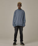 オベルー(OVERR) 18FW WATERSHED HALF BLUE SWEATSHIRTS